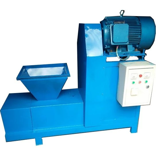 Pulverized charcoal rod extruder
