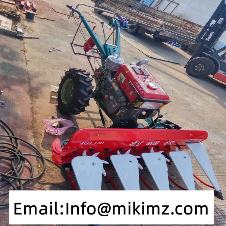 Agricultural tractor mini corn rice harvesting machine for farm Agricultural tractor mini corn rice harvesting machine for farm