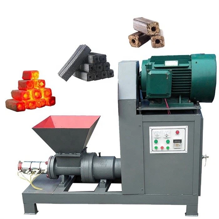 Machine à charbon de bois de noix de coco