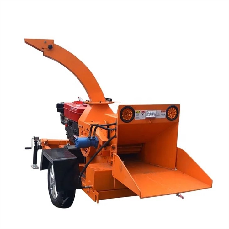 Déchiqueteuses de branches de bois diesel
