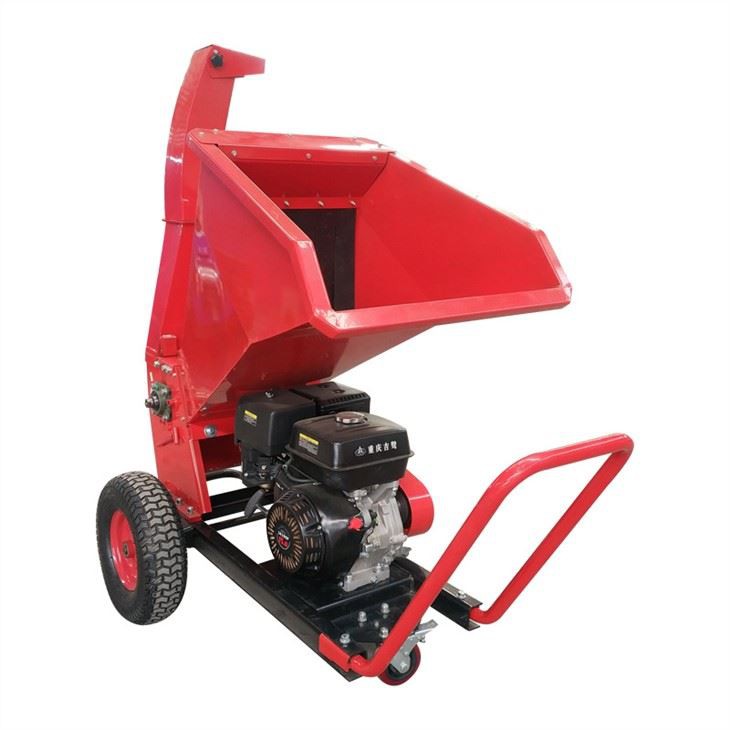 Déchiqueteuse à bois électrique à moteur à essence