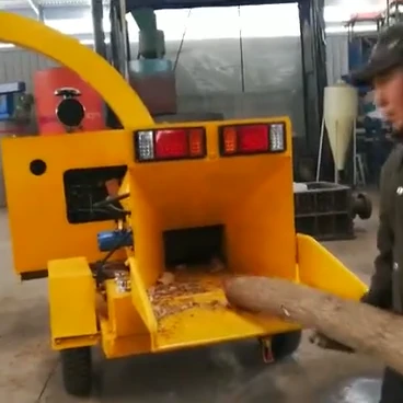 Construction de broyeur de bois