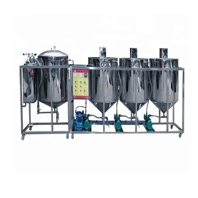 Petite machine de raffinerie de pétrole brut de cuisson de légumes