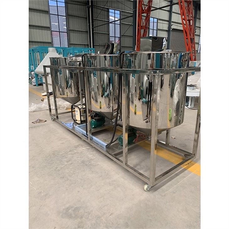Small Vegetable Cooking Crude Oil Refinery Machine