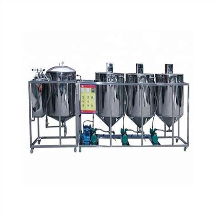 Usine de raffinerie d'huile de cuisson