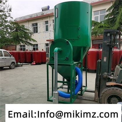 Machine de mélangeur de broyeur d'alimentation de moteur diesel