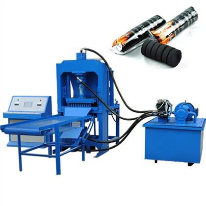 Machine de fabrication de briquettes en forme de cube pour chicha