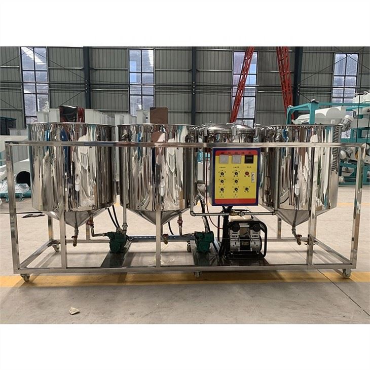 Ligne de production d'huile végétale de tournesol