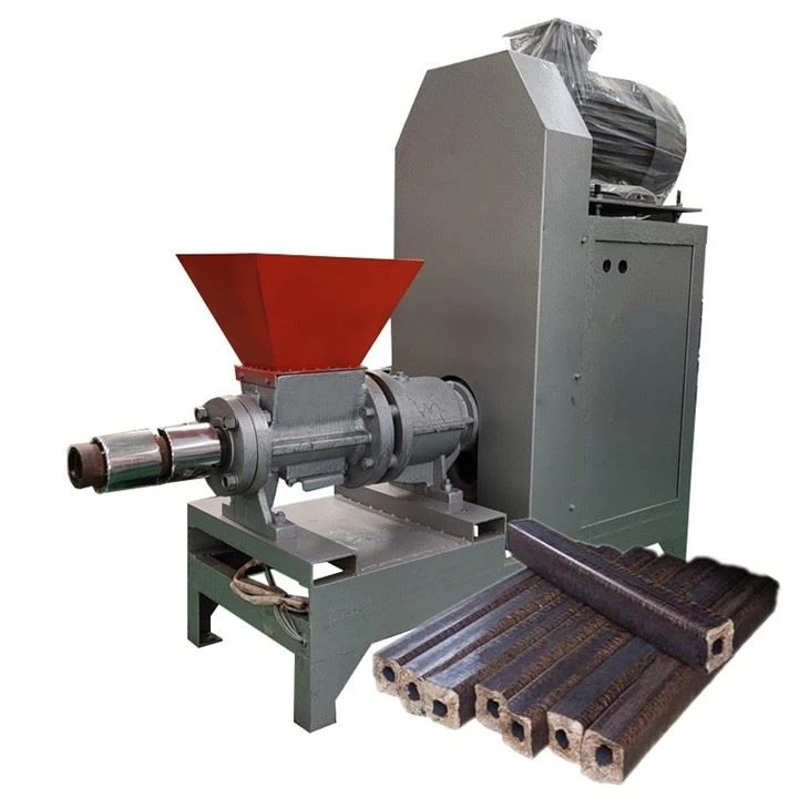 Machine de fabrication de briquettes de charbon de bois