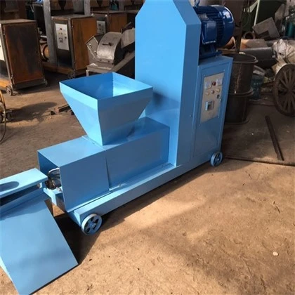 Machine de fabrication de briquettes de charbon de bois avec presse à bois