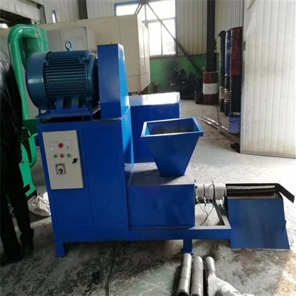 Machine de fabrication de briquettes d'extrudeuse de paille