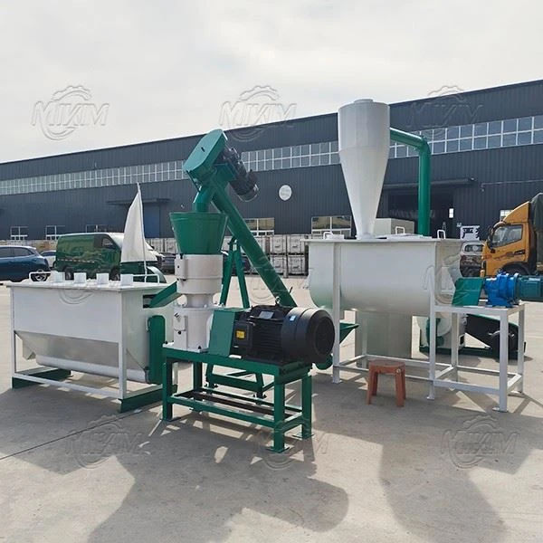 400—600KG/H High-efficiency Poultry Feed Pellet Production Line price