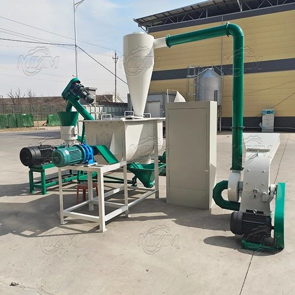 400—600KG/H High-efficiency Poultry Feed Pellet Production Line high quality