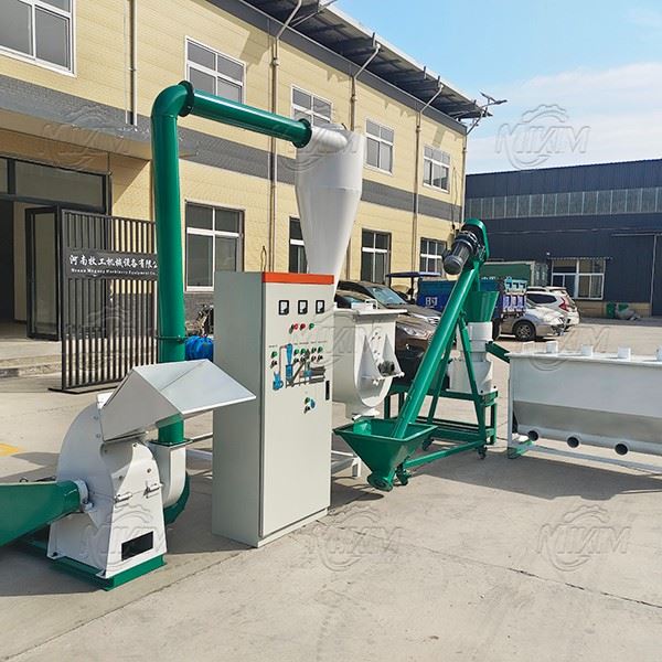 400—600KG/H High-efficiency Poultry Feed Pellet Production Line factory